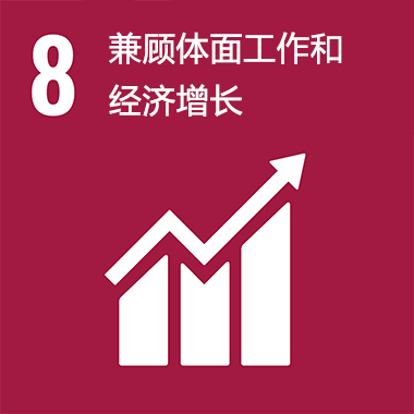 SDGs No.8 兼顧體面工作和經濟增長